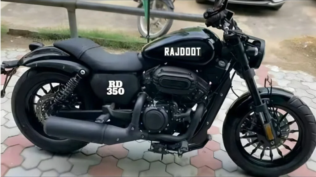 Rajdoot 350 2025, Rajdoot bike launch 2025, 350cc motorcycle India, Rajdoot mileage 48 KMPL, retro classic bike, Rajdoot price ₹75,000, Rajdoot 350cc specs, Rajdoot alloy wheels, Rajdoot comeback 2025, Rajdoot modern retro bike